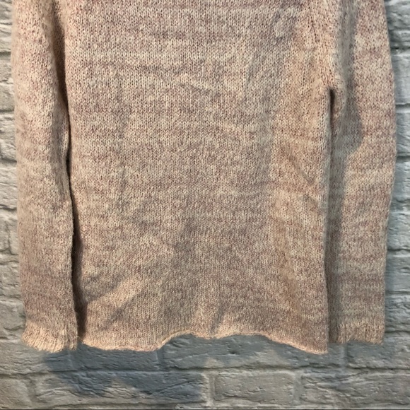 REVOLVE- AYNI Women's One Size Pink/White Handmade Knit Long Sleeve Top - Picture 8 of 13